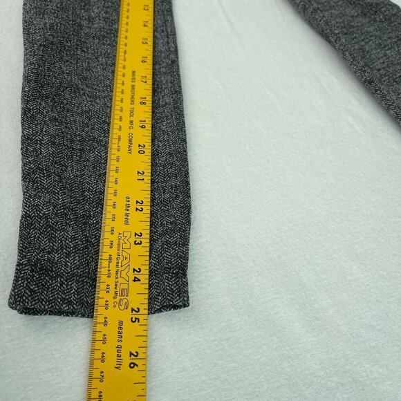 Athleta‎ Herringbone Metro High Waisted Leggings Stretch Gray Back Pockets XS - Picture 10 of 12